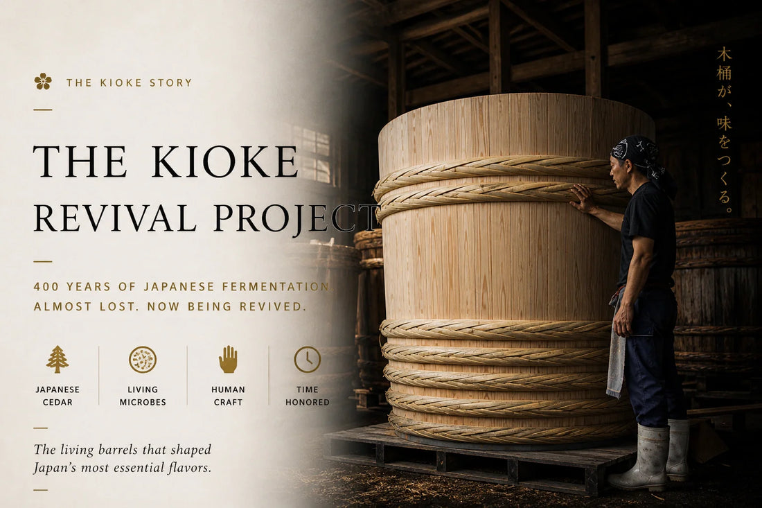 Kioke: The Living Barrels That Shaped Japanese Fermentation