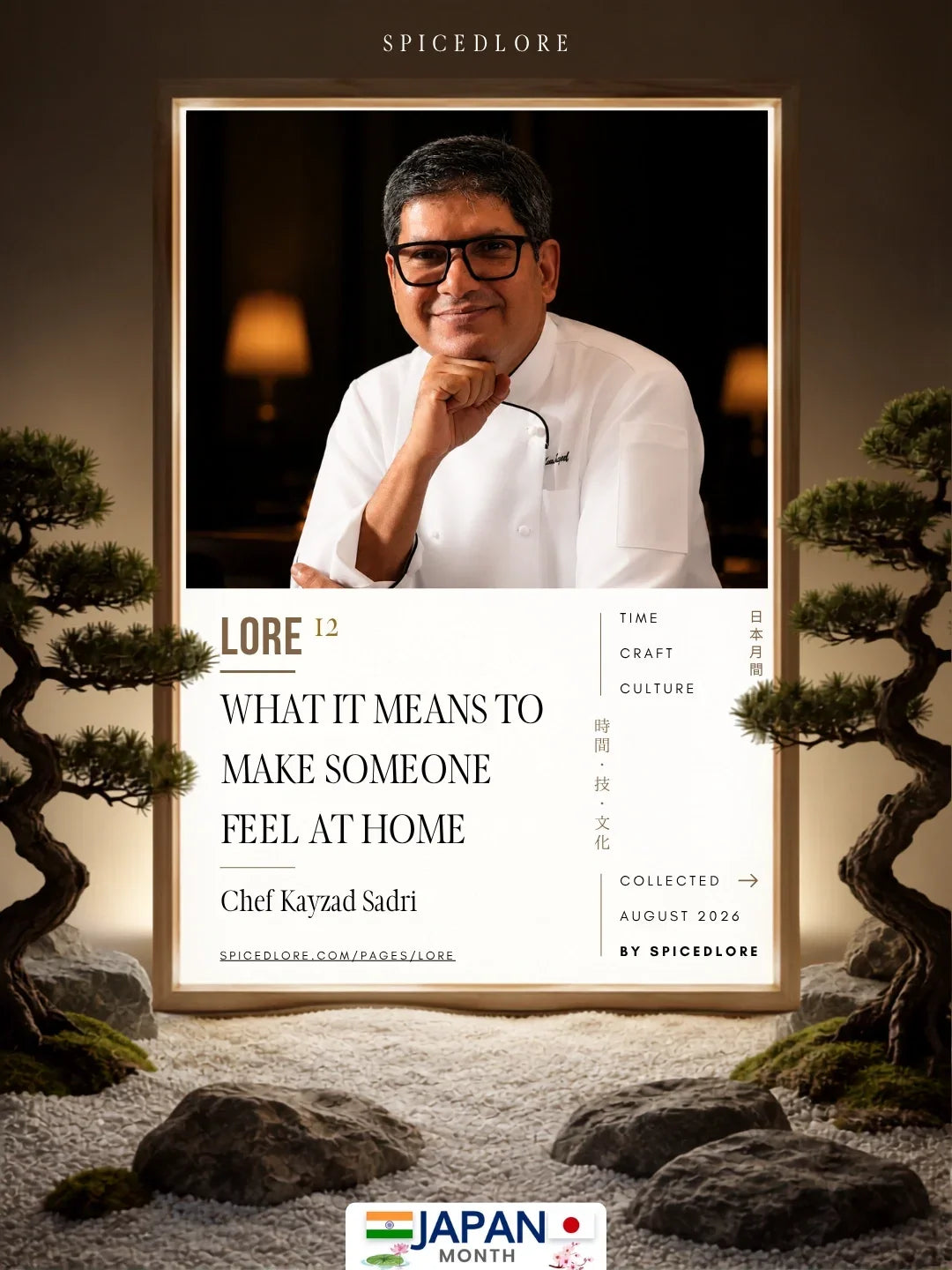 LORE 12 Chef Kayzad Sadri