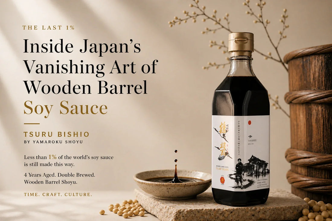 The Last 1%: Inside Japan’s Vanishing Art of Wooden Barrel Soy Sauce (Tsuru Bishio by Yamaroku Shoyu)