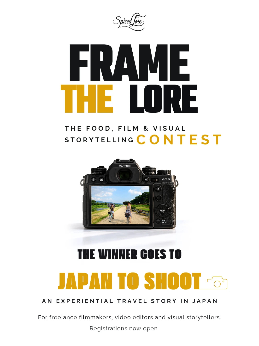 FRAME THE LORE | Food, Film & Visual Storytelling Contest