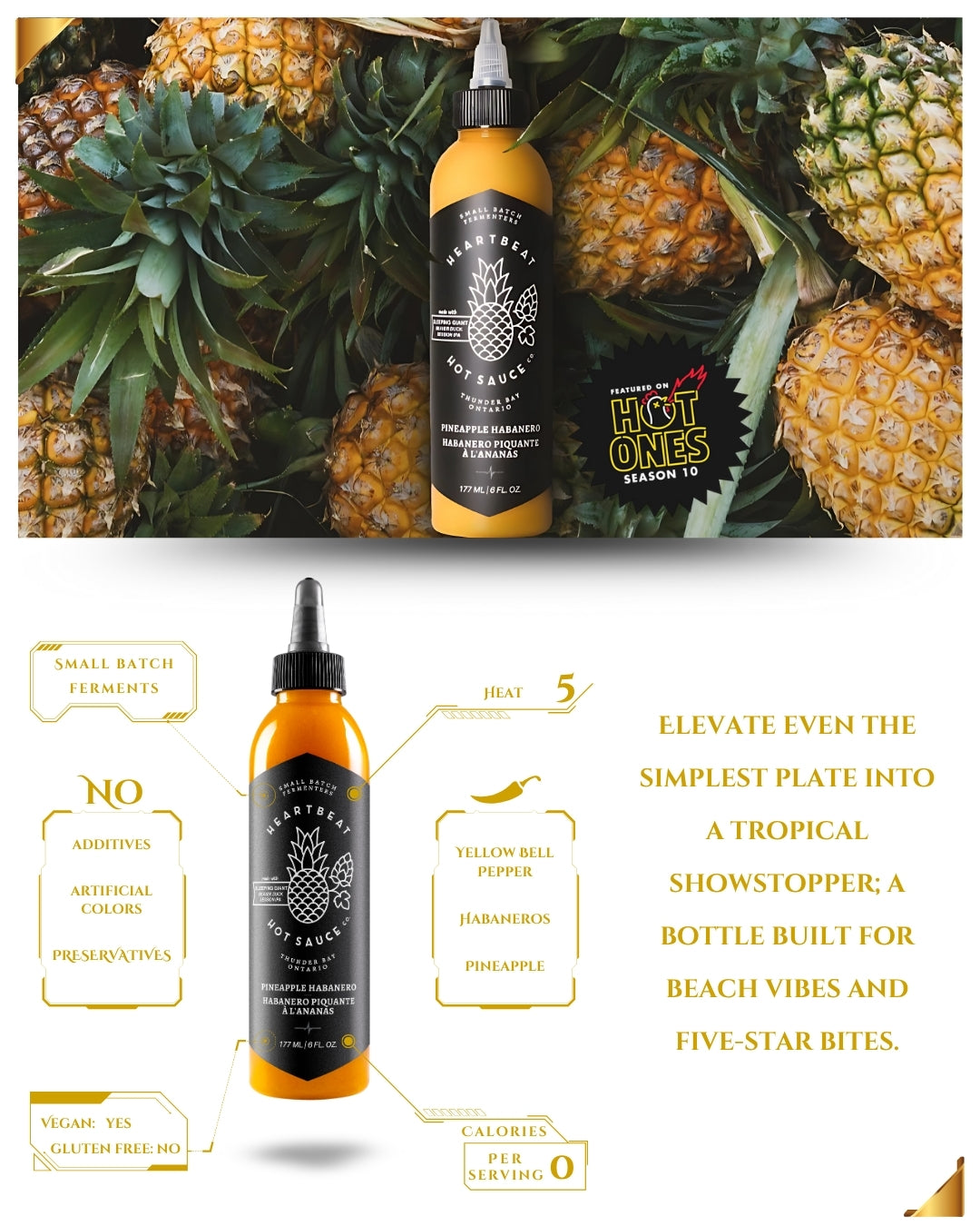 Pineapple Habanero Hot Sauce