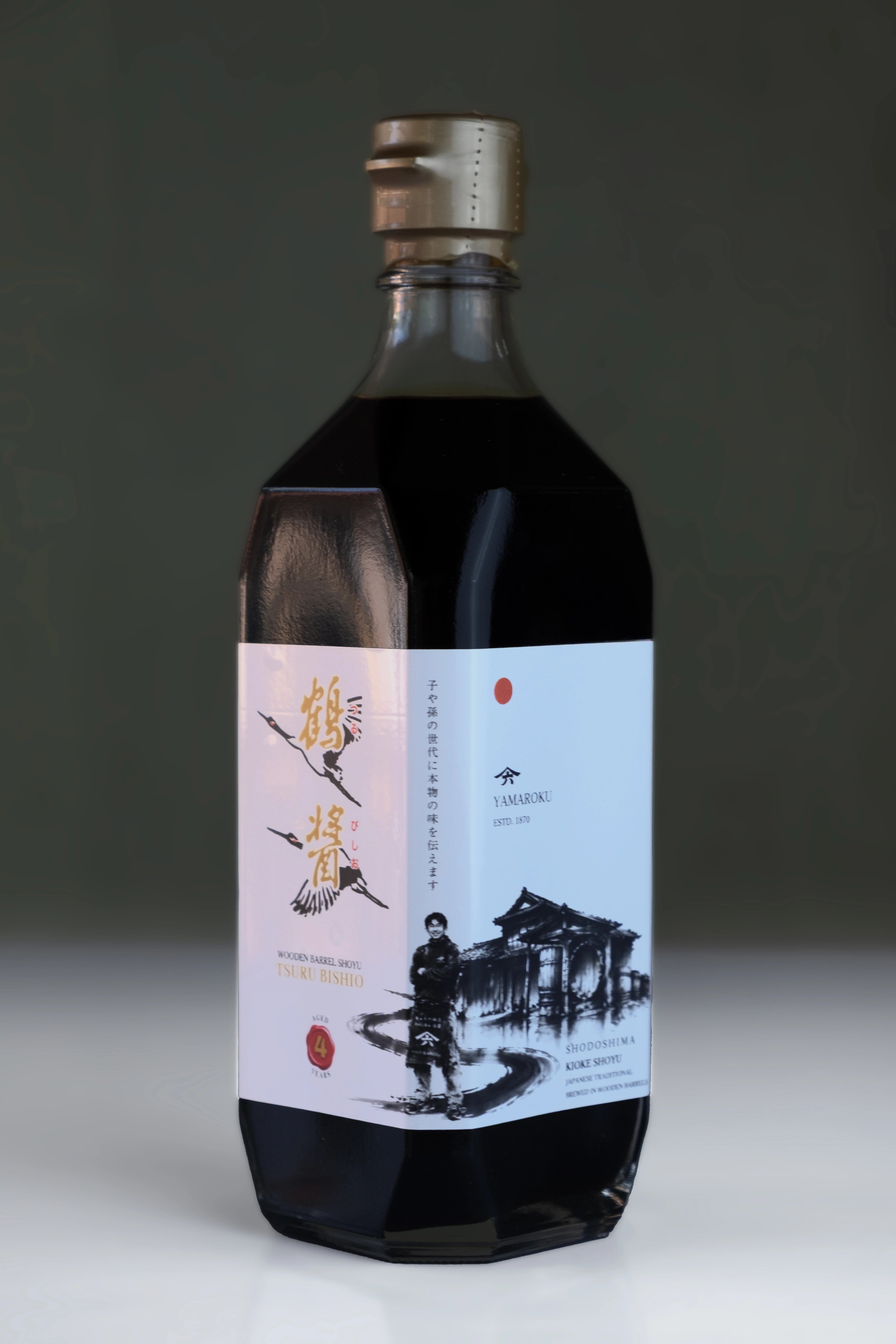 Tsuru Bishio – 4 Year Aged Double Brewed Japanese Soy Sauce (Saishikomi)