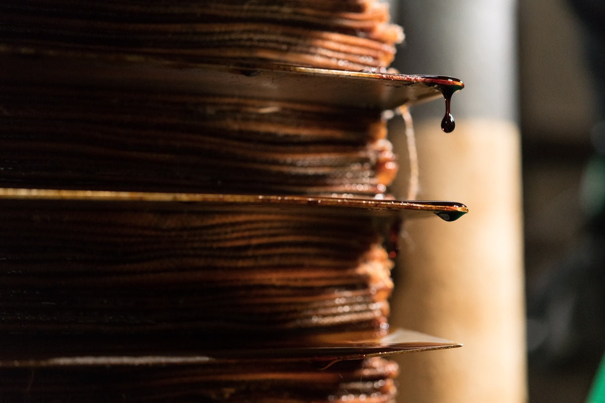 Tactile Japanese craftsmanship and natural wood detail