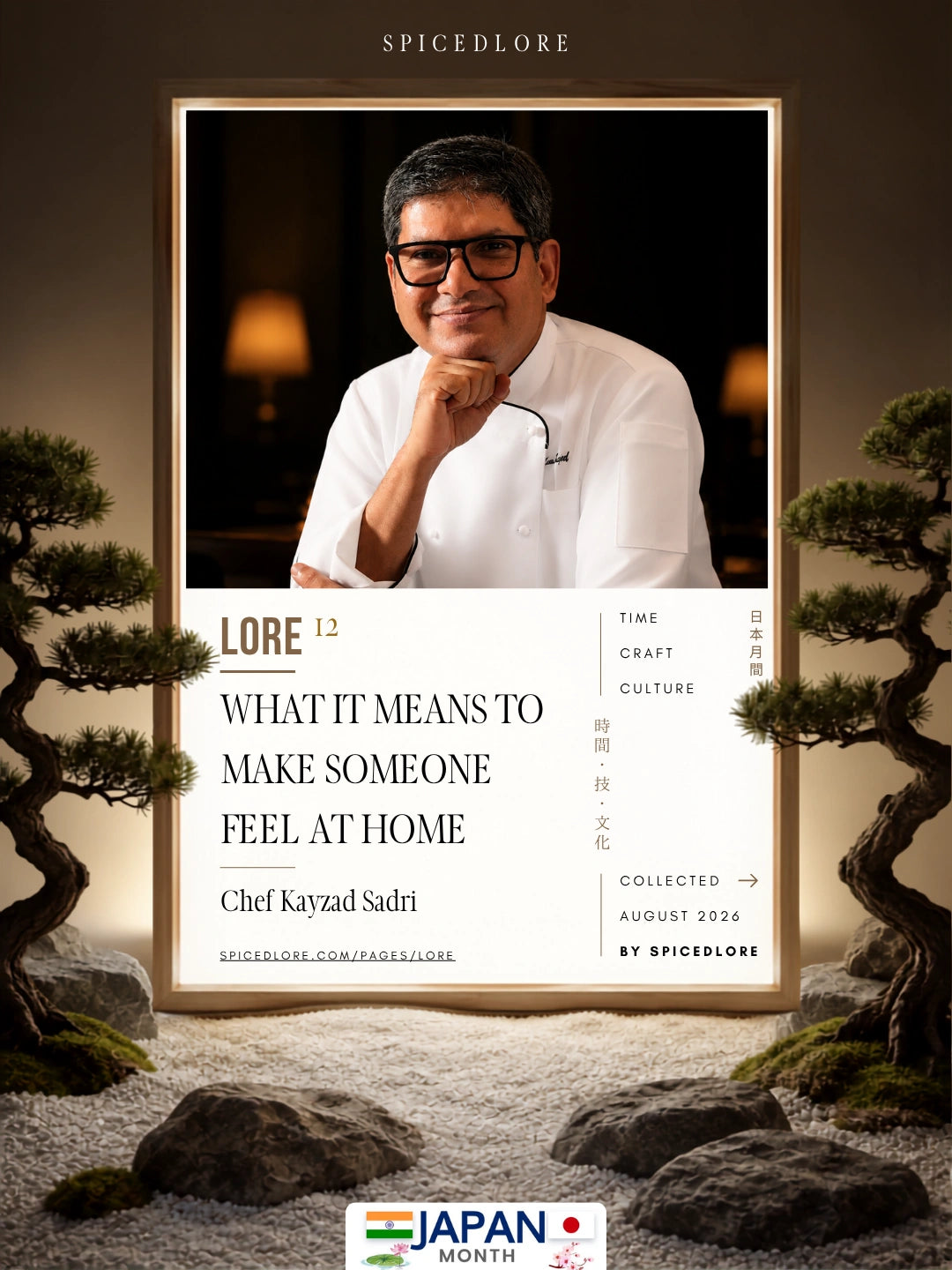 LORE 12 Chef Kayzad Sadri
