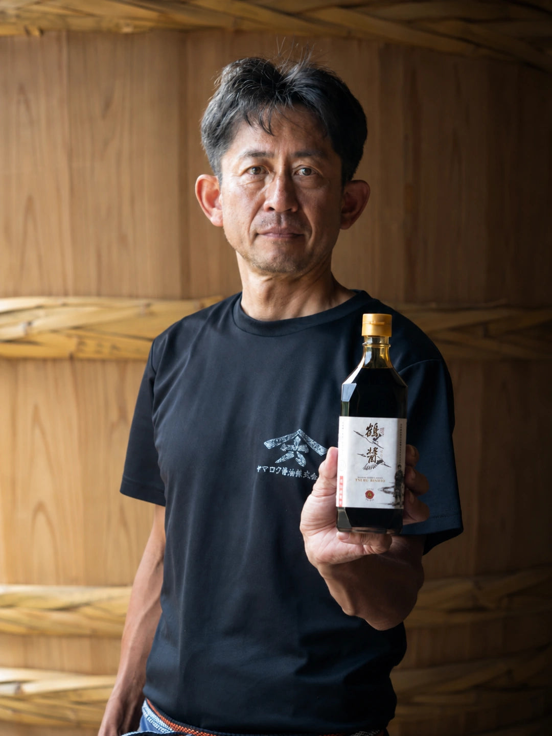 Kioke Dojo ingredient and wooden fermentation barrel